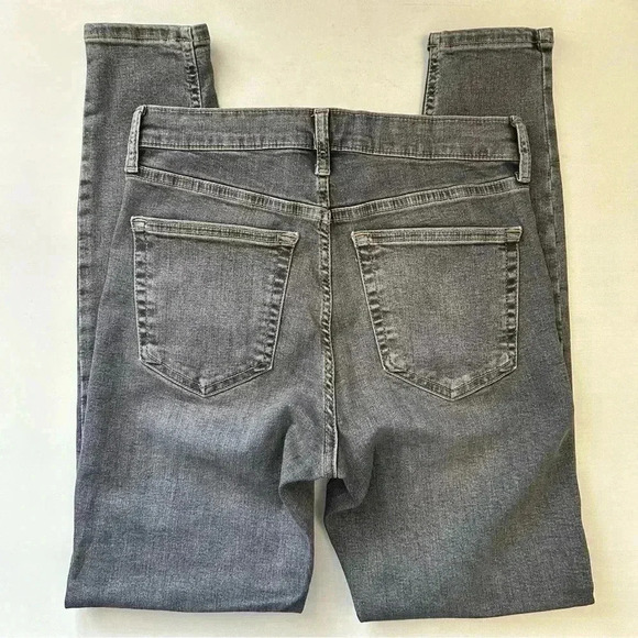 Topshop Jamie Skinny Jeans High Rise Ankle Cropped Dark  Grey Size 26 NWT - Picture 14 of 16